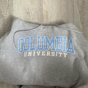 College sweatshirt